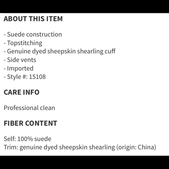 NEW✨UGG Reverse-Stitch Sheepskin Shearling Gloves - Picture 5 of 5